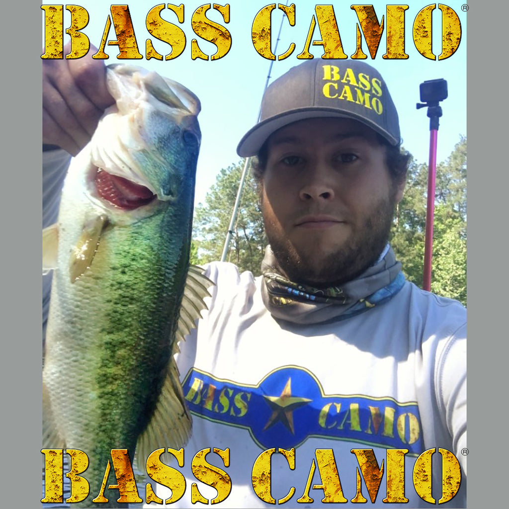 Bass Camo High Performance UPF50 Long Sleeve Shirt 4.1 oz. 100% polyester